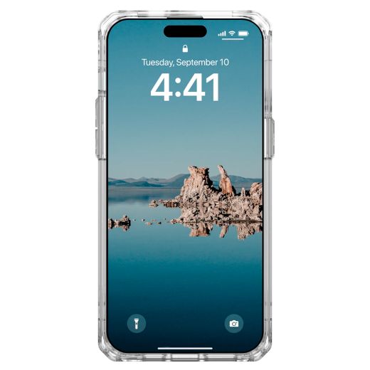 Протиударний чохол UAG Plyo with MagSafe Ice/Silver для iPhone 15 Pro Max (114305114333)
