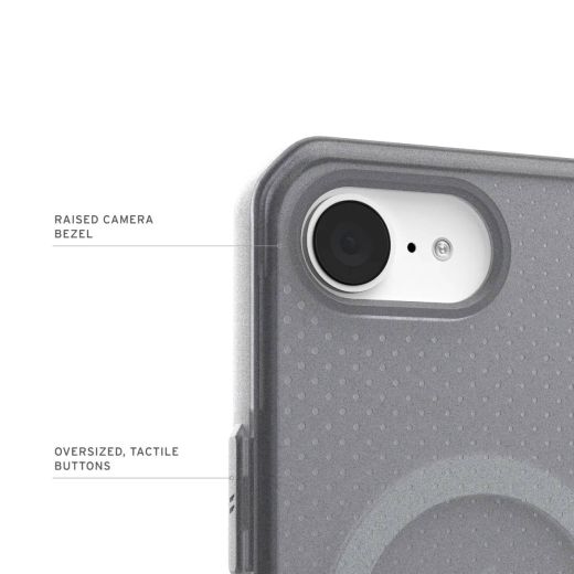 Протиударний чохол UAG Dot Magsafe Ash для iPhone 16e (114506113131)
