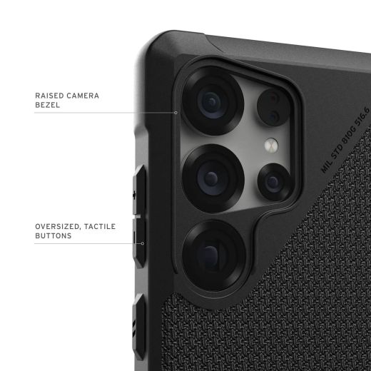 Протиударний чохол UAG Metropolis LT MagSafe Kevlar Black для Samsung Galaxy S25 Ultra (214470113940)