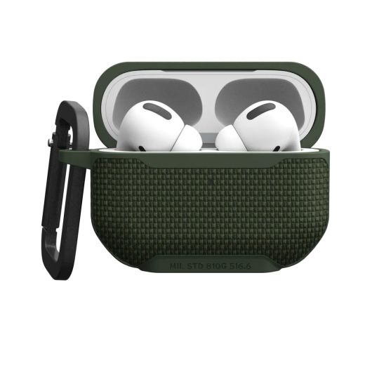 Чехол с карабином UAG Metropolis Ballistic ARMR Olive для Airpods Pro 2 (2022) (104125117272)