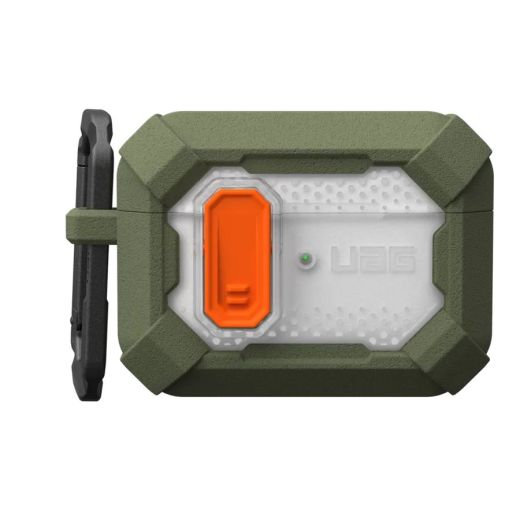 Чохол з карабіном UAG Plasma Series Olive для Airpods Pro 2 (2022) (104128117272)