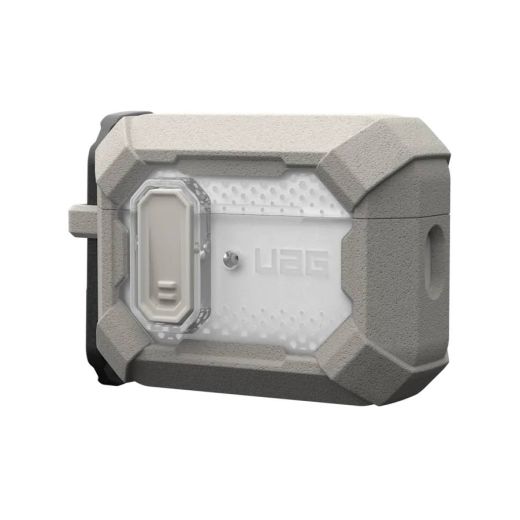 Чехол с карабином UAG Plasma Series Titanium для Airpods Pro 2 (2022) (104128113636)