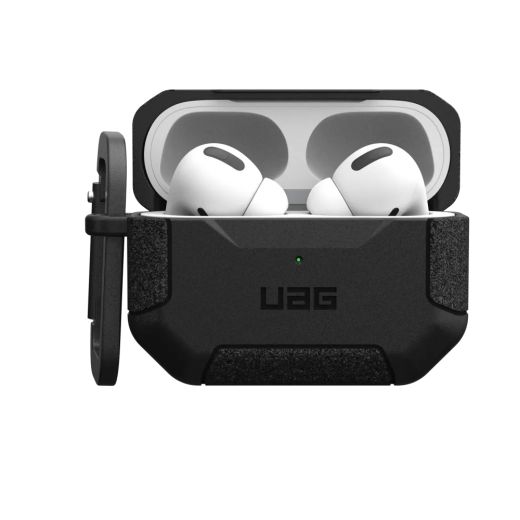 Чехол с карабином UAG Scout Series Black для Airpods Pro 2 (2022) (104123114040)