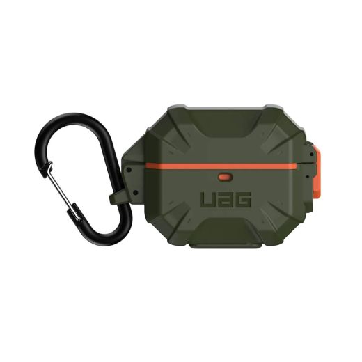 Чохол з карабіном UAG Pathfinder Series Olive/Orange для Airpods 3 (102927117297)