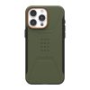 Протиударний чохол UAG Civilian with MagSafe Olive/Orange для iPhone 15 Pro Max (114295117297)