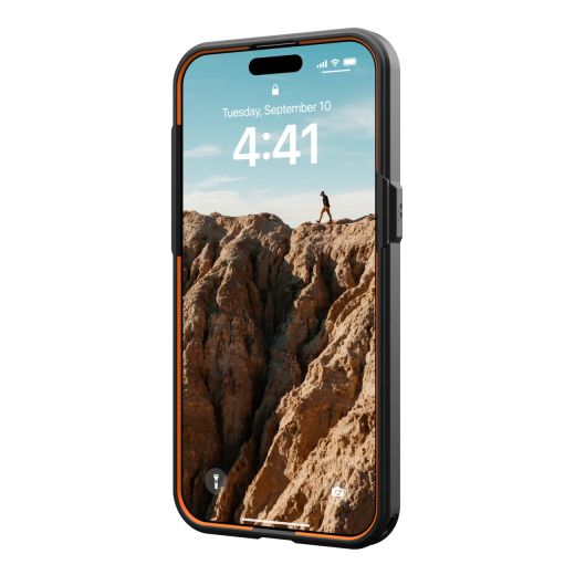 Протиударний чохол UAG Civilian with MagSafe Olive/Orange для iPhone 15 Pro Max (114295117297)