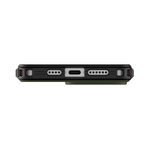 Протиударний чохол UAG Civilian with MagSafe Olive/Orange для iPhone 15 Pro Max (114295117297)