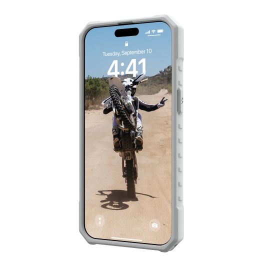 Протиударний чохол UAG Pathfinder with MagSafe Clear Active Neon для iPhone 15 Pro Max (114301118181)