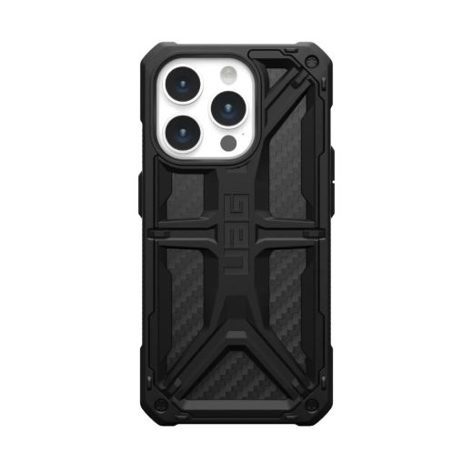 Противоударный чехол UAG Monarch Series Carbon Fiber для iPhone 15 Pro (114278114242)