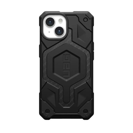 Противоударный чехол UAG Monarch Pro with MagSafe Carbon Fiber для iPhone 15 Pro (114221114242)