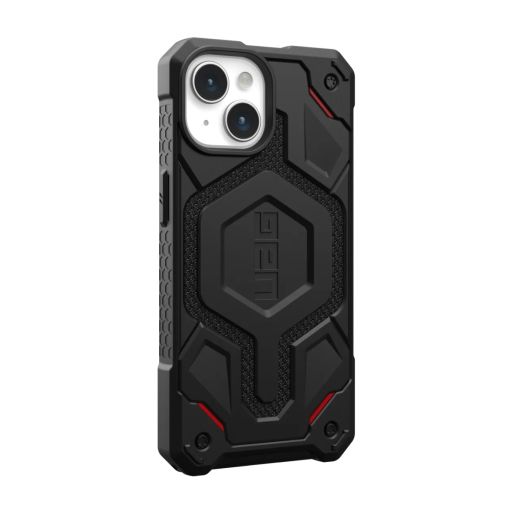 Протиударний чохол UAG Monarch  Pro with MagSafe Kevlar Black для iPhone 15 (114219113940)