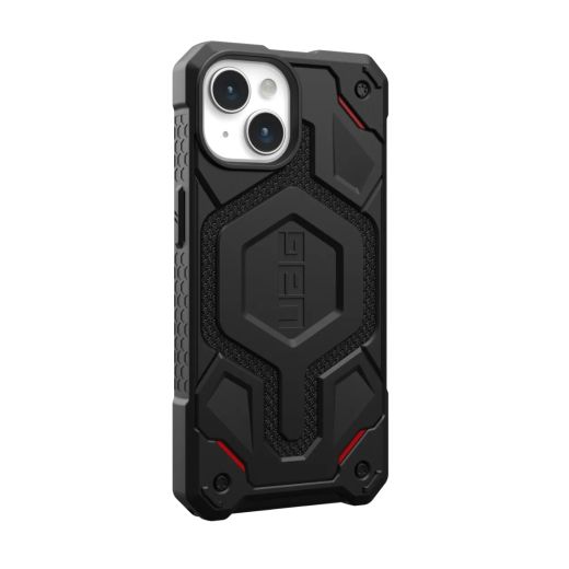 Противоударный чехол UAG Monarch  Pro with MagSafe Kevlar Black для iPhone 15 (114219113940)