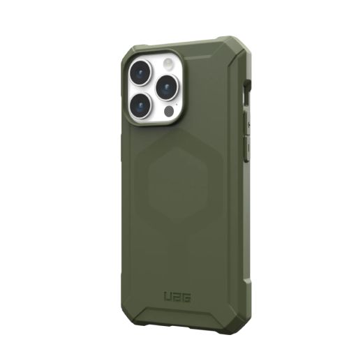 Противоударный чехол UAG Essential Armor with MagSafe Olive Drab для iPhone 15 Pro Max (114296117272)