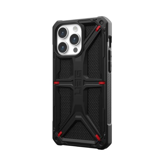 Противоударный чехол UAG Monarch Kevlar® Series Kevlar Black для iPhone 15 Pro Max (114298113940)