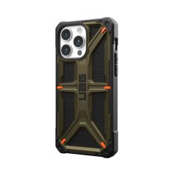 Протиударний чохол UAG Monarch Kevlar® Series Kevlar Elemental Green для iPhone 15 Pro Max (11429811397B)