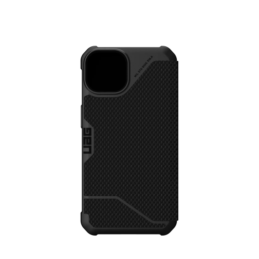 Чехол UAG Metropolis Folio Kevlar Black для iPhone 13