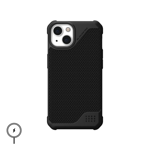 Чохол UAG Metropolis LT with MagSafe Kevlar Black для iPhone 13