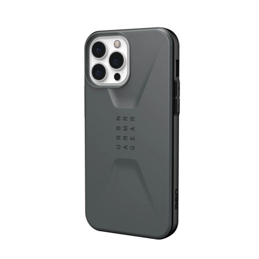 Чехол UAG Civilian Silver для iPhone 13 Pro Max