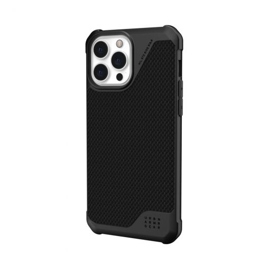 Чехол UAG Metropolis LT with MagSafe Kevlar Black для iPhone 13 Pro Max