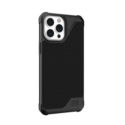 Чехол UAG Metropolis LT with MagSafe Kevlar Black для iPhone 13 Pro Max