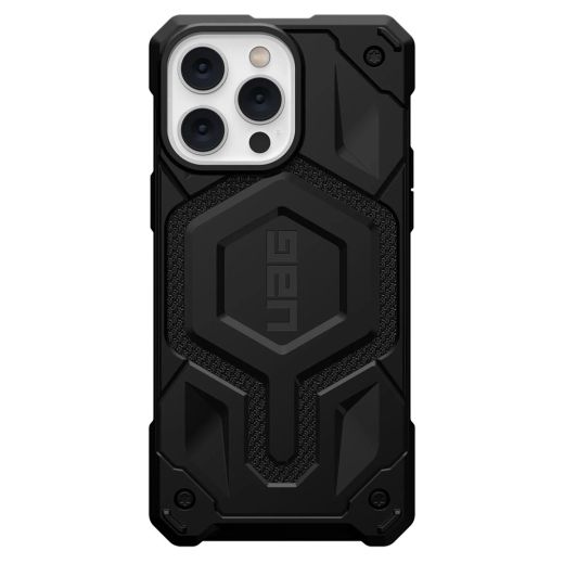 Противоударный чехол UAG Monarch Pro with MagSafe Kevlar Black для iPhone 14 Pro Max (114031113940)