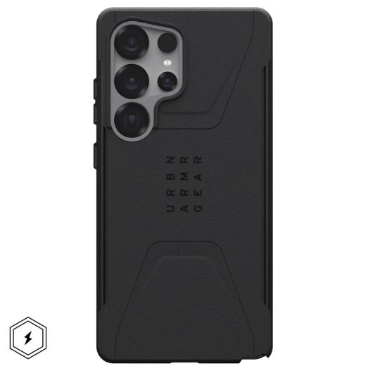 Протиударний чохол UAG Civilian Pro Black для Samsung Galaxy S25 Ultra (214473114040)