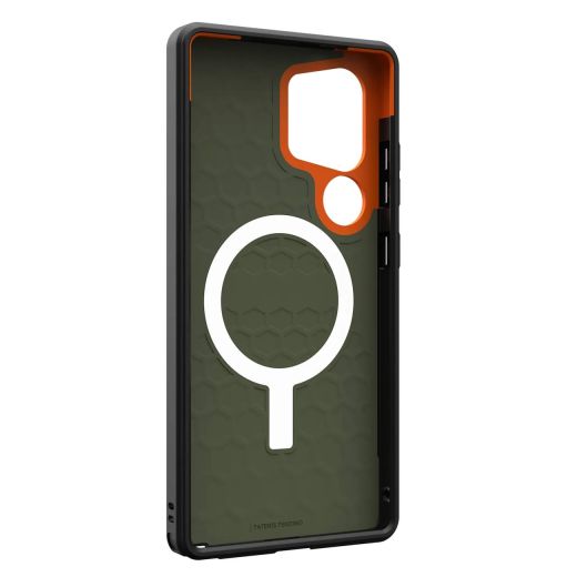 Протиударний чохол UAG Civilian Pro Olive Drab/Orange для Samsung Galaxy S25 Ultra (214473117297)