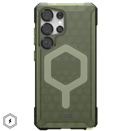 Протиударний чохол UAG Essential Armor MagSafe Olive Drab для Samsung Galaxy S25 Ultra (214492117272)