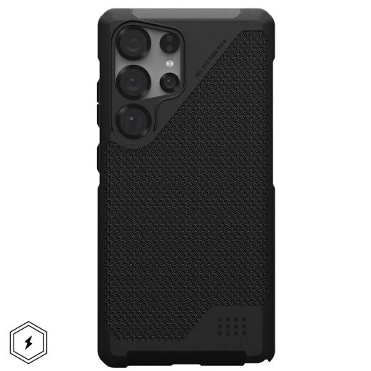 Протиударний чохол UAG Metropolis LT MagSafe Kevlar Black для Samsung Galaxy S25 Ultra (214470113940)