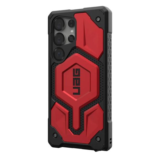 Противоударный чехол UAG Monarch Pro Crimson для Samsung Galaxy S25 Ultra (214461119494)