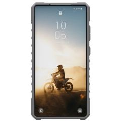 Противоударный чехол с ремешком UAG Pathfinder Clear Magsafe Active Lava Lanyard для Samsung Galaxy S25 Ultra (2144831BV02)
