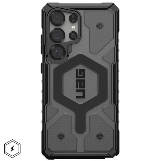 Противоударный чехол UAG Pathfinder Clear Magsafe Ash для Samsung Galaxy S25 Ultra (214483113131)