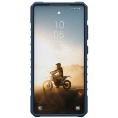 Противоударный чехол с ремешком UAG Pathfinder Clear Magsafe Blues Lanyard для Samsung Galaxy S25 Ultra (2144831BV03)