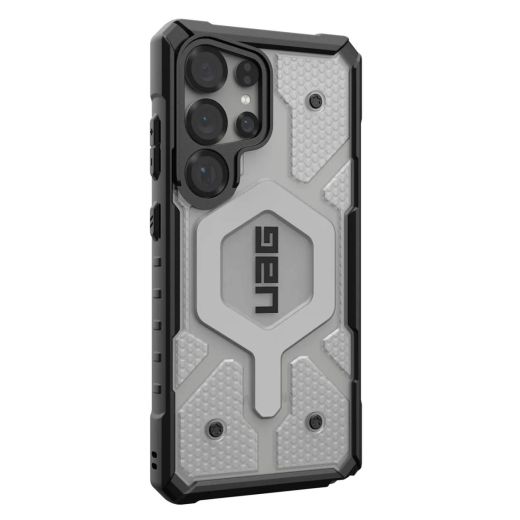 Протиударний чохол UAG Pathfinder Clear Magsafe Ice/Silver для Samsung Galaxy S25 Ultra (214483114333)