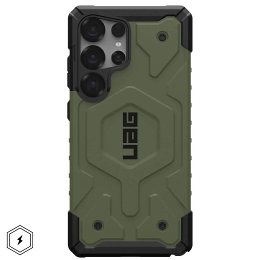 Протиударний чохол UAG Pathfinder Magsafe Olive Drab для Samsung Galaxy S25 Ultra (214476117272)