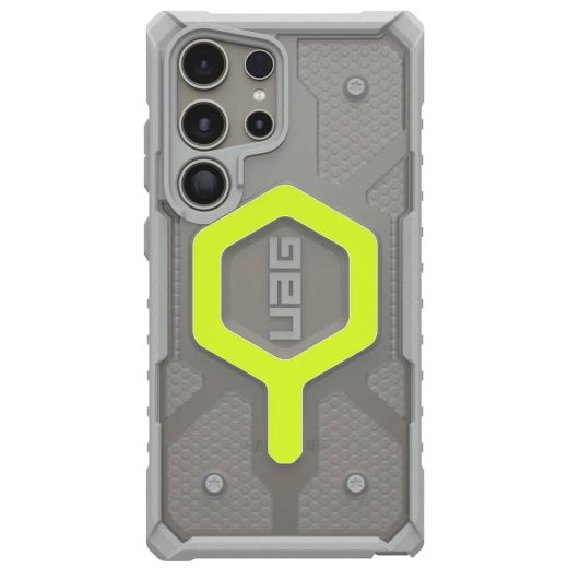 Протиударний чохол UAG Pathfinder Clear Active Neon для Samsung Galaxy S24 Ultra (214427118181)