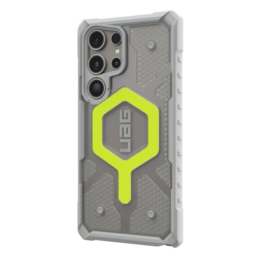 Протиударний чохол UAG Pathfinder Clear Active Neon для Samsung Galaxy S24 Ultra (214427118181)