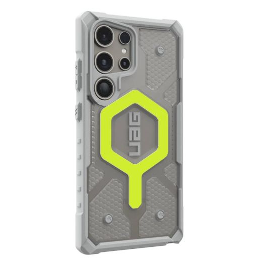 Протиударний чохол UAG Pathfinder Clear Active Neon для Samsung Galaxy S24 Ultra (214427118181)