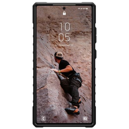 Противоударный чехол UAG Pathfinder MagSafe Black для Samsung Galaxy S24 Ultra (214424114040)