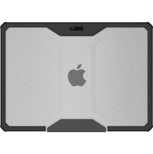 Захисний чохол UAG Plyo Ice/Black для MacBook Air 13.6" M4 | M3 | M2 (2025 | 2024 | 2022) (134007114340)
