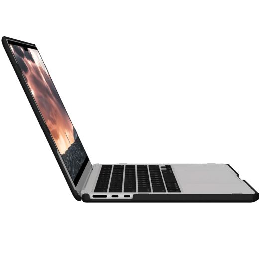 Захисний чохол UAG Plyo Ice/Black для MacBook Air 13.6" M4 | M3 | M2 (2025 | 2024 | 2022) (134007114340)