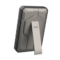 Повербанк UAG SRGE Rugged 10K Wireless Power Bank With Stand Titanium/Black (9B4411114036)