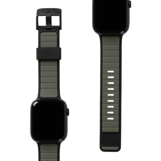 Ремешок UAG Rip Curl x UAG Torquay Black/Army для Apple Watch 49mm | 45mm | 44mm (194112R1404A)