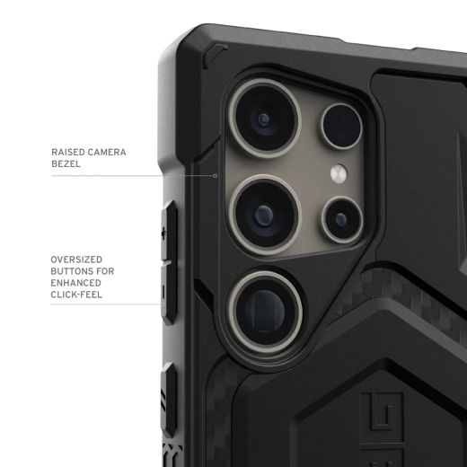 Протиударний чохол UAG Monarch Pro Carbon Fiber для Samsung Galaxy S24 Ultra (214416114242)