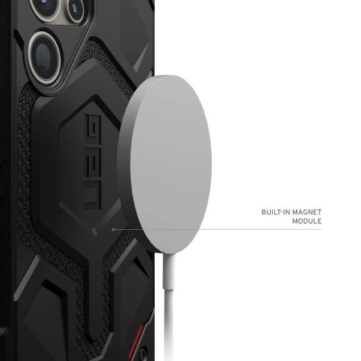Протиударний чохол UAG Monarch Pro Kevlar Black для Samsung Galaxy S24 Ultra (214416113940)