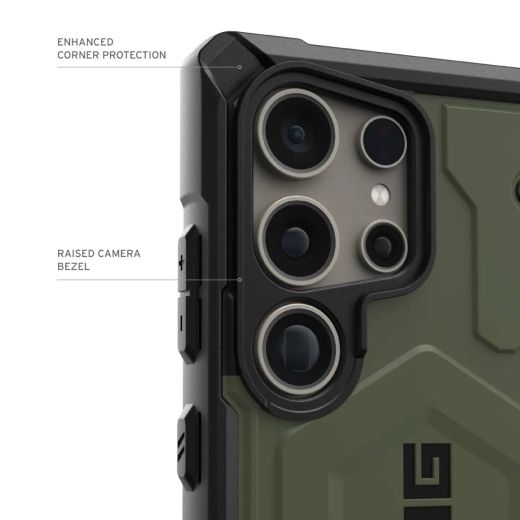 Протиударний чохол UAG Pathfinder Olive Drab для Samsung Galaxy S24 Ultra (214425117272)