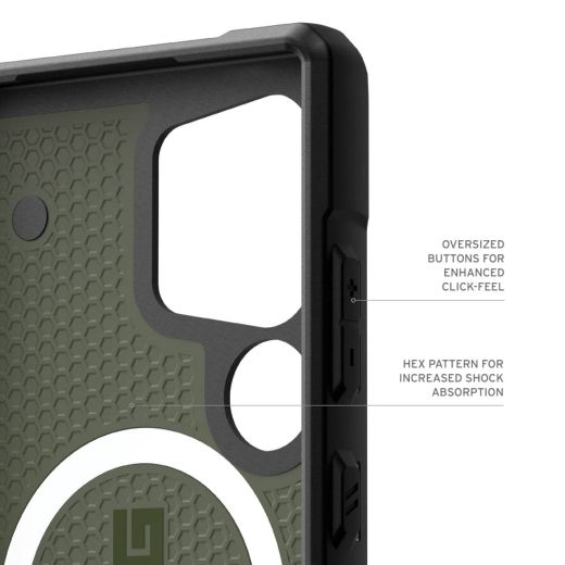 Протиударний чохол UAG Pathfinder MagSafe Olive Drab для Samsung Galaxy S24 Ultra (214424117272)