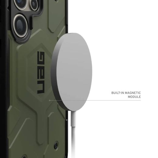 Протиударний чохол UAG Pathfinder MagSafe Olive Drab для Samsung Galaxy S24 Ultra (214424117272)