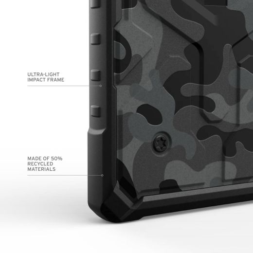 Протиударний чохол UAG Pathfinder SE Black Midnight Camo для Samsung Galaxy S24 Ultra (214426114061)