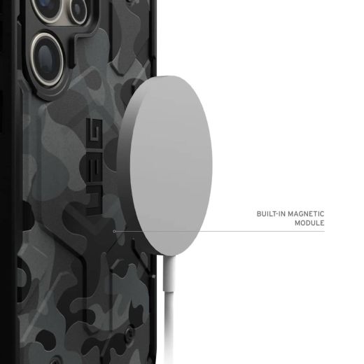 Протиударний чохол UAG Pathfinder SE Black Midnight Camo для Samsung Galaxy S24 Ultra (214426114061)
